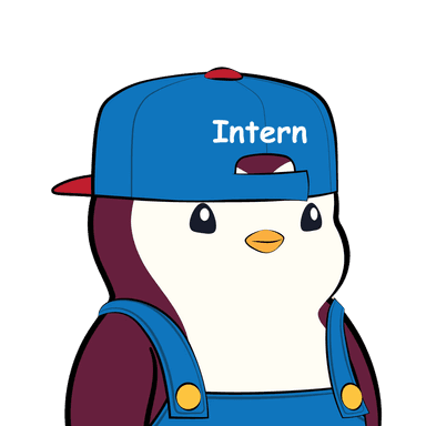 The Crypto Intern mascot